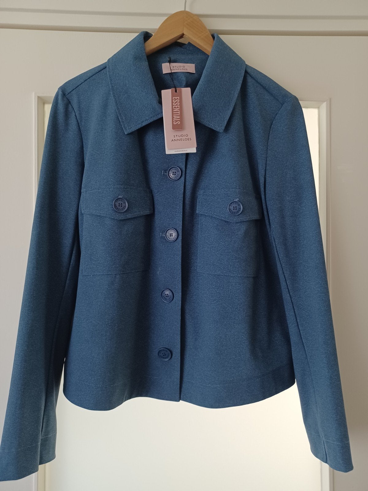Studio Anneloes Claire Denim Jacket - Nieuw met kaartje, Kleding | Dames, Studio Anneloes, Blauw, Maat 42/44 (L), Nieuw