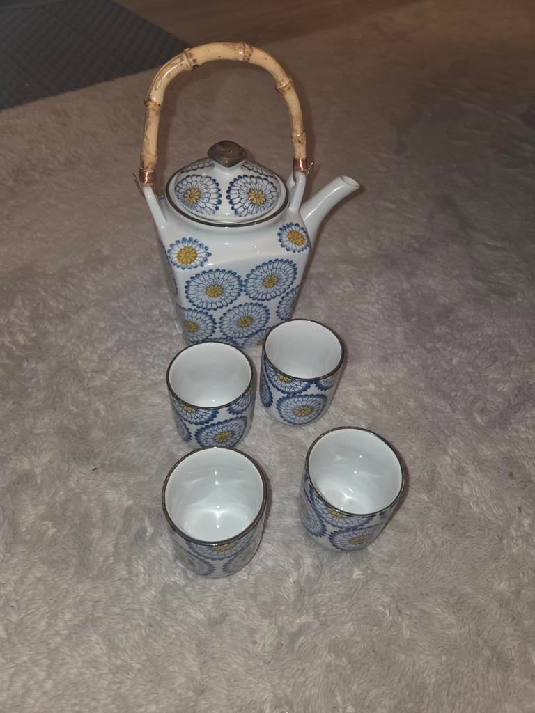 Thee servies Chinees/ Aziatisch - Nieuw - theekopjes - Tiger, Ophalen of Verzenden, Nieuw