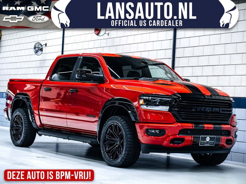 Dodge Ram 1500 Laramie Night Edition | 5.7L Hemi V8 | 12" Uc, Auto's, Automaat, Gebruikt, 5654 cc, 402 pk