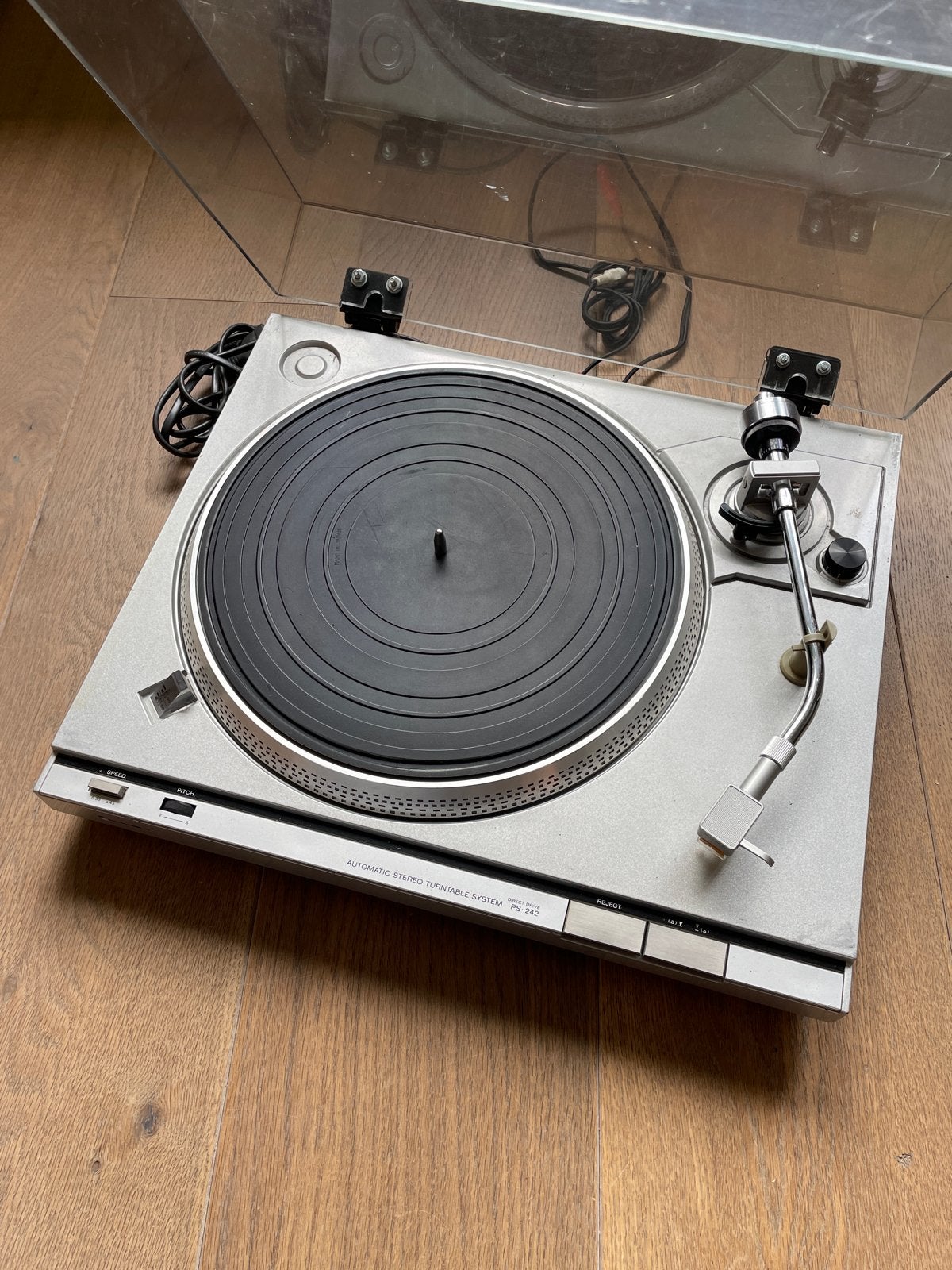 Sony PS-242 Direct Drive Automatische Platenspeler, Gebruikt, Automatisch, Ophalen of Verzenden, Platenspeler