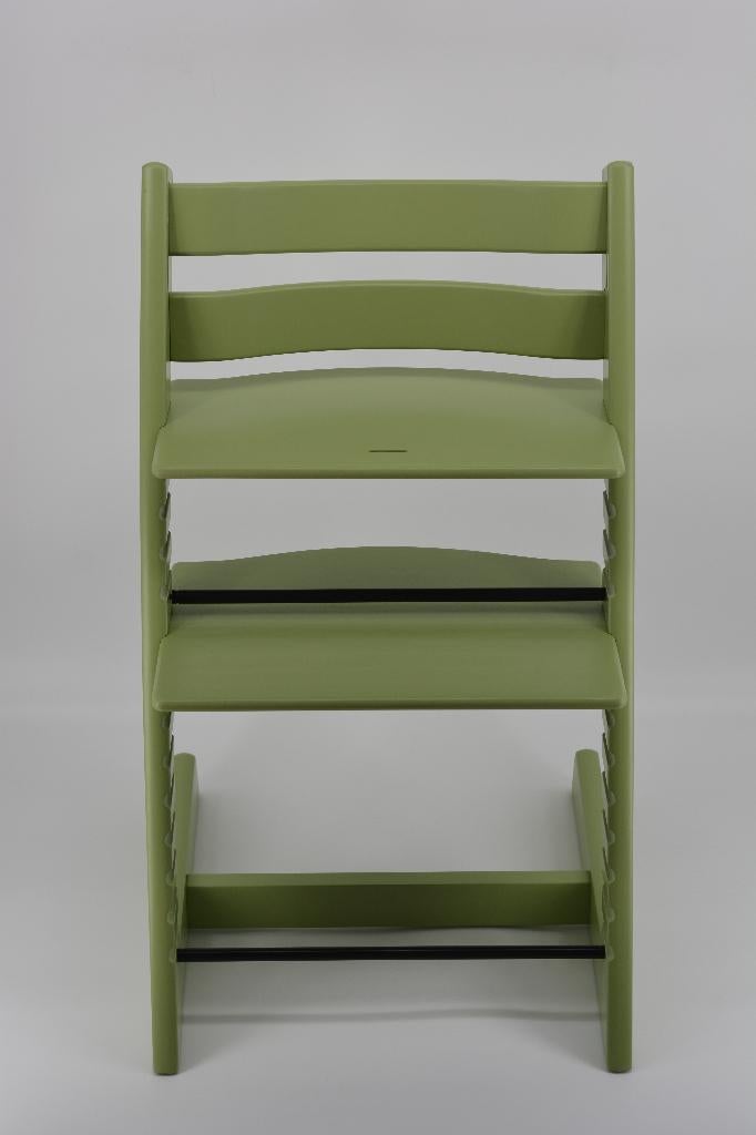 Stokke Tripp Trapp Moss Green  – Refurbished model, Verzenden, Meegroeistoel, Gordel(s)