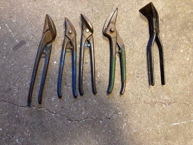 Diverse knipscharen voor metaalbewerking, Ophalen, Gebruikt, Snijgereedschap, Overige merken