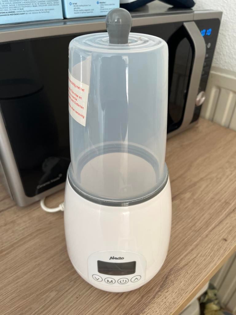 Alecto BW-700 Flessenwarmer met Sterilisatiefunctie, Ophalen of Verzenden, Zo goed als nieuw, Flessen- of potjesverwarmer