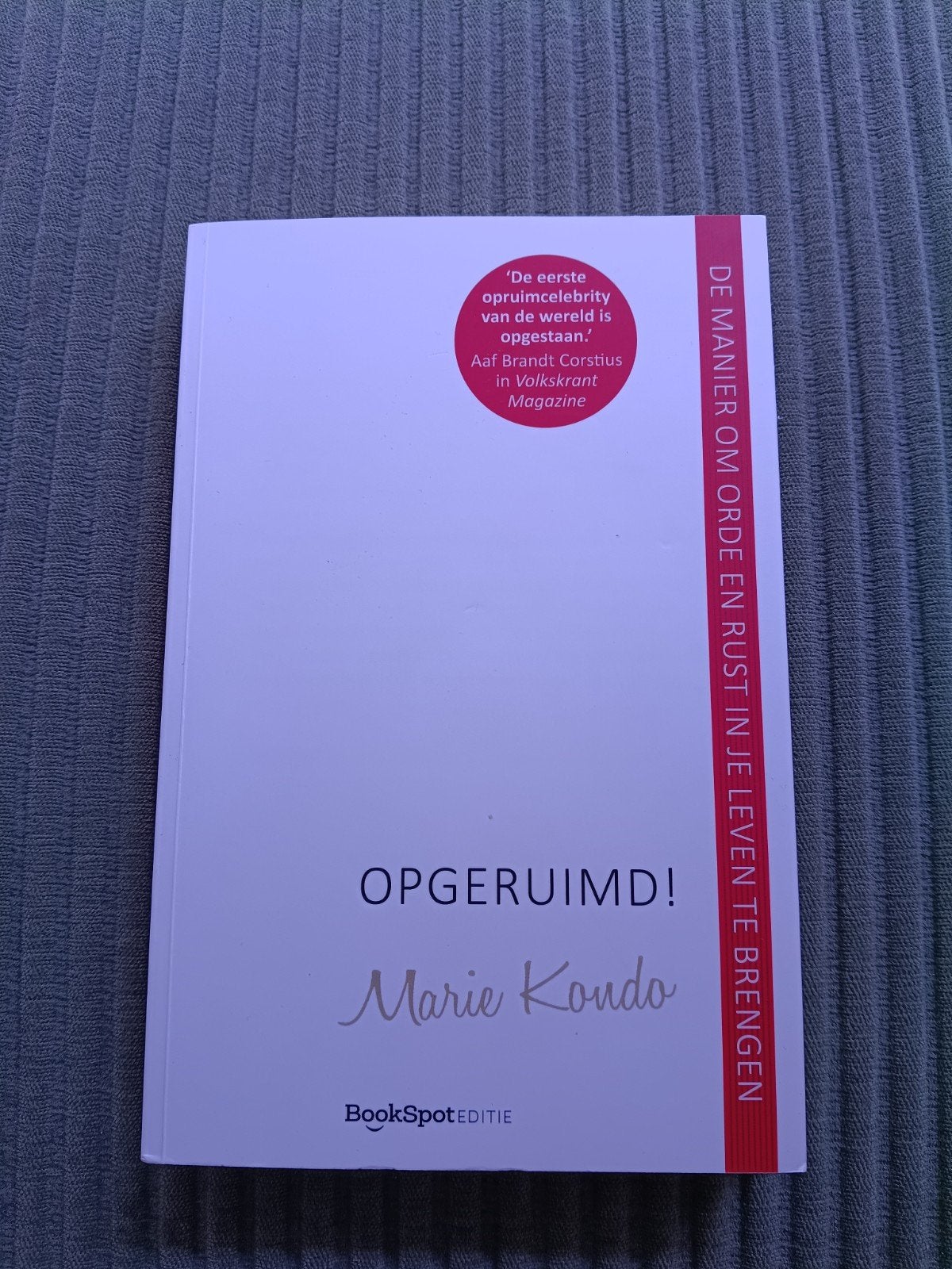 Marie Kondo - Opgeruimd, Boeken, Ophalen of Verzenden, Zo goed als nieuw, Marie Kondo