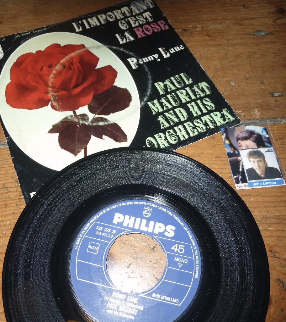 PAUL MAURIAT L'Important C'Est La Rose Penny Lane 1967, Ophalen of Verzenden, Gebruikt, Pop