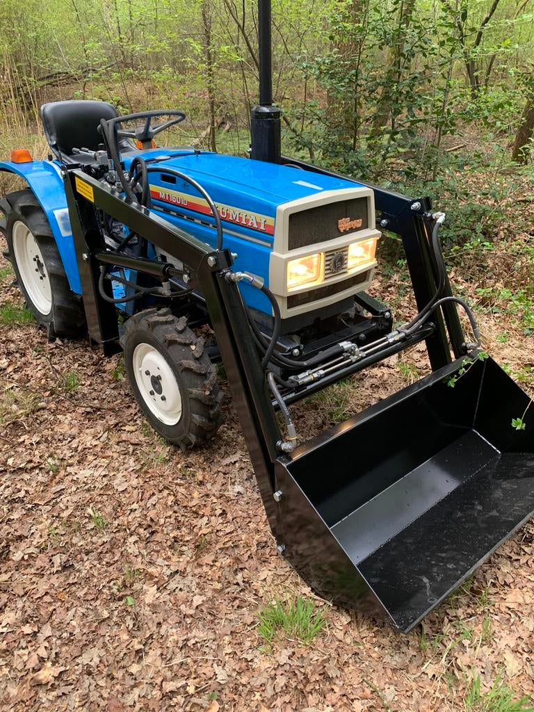 Mitsubishi mt1601d met voorlader kubota iseki yanmar, Zakelijke goederen, Agrarisch | Tractoren, Gebruikt, Tot 2500, Tot 80 Pk