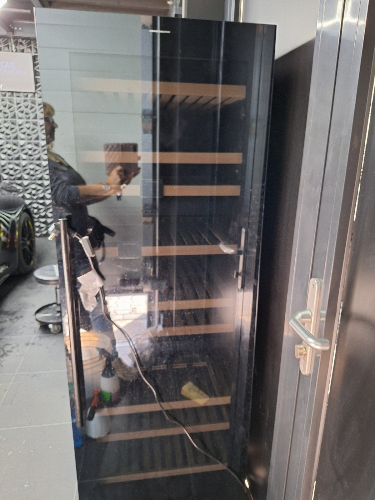 Schreuder & Waterman Wijnklimaatkast SW180CT - 370L, Witgoed en Apparatuur, Ophalen, Zonder vriesvak, 200 liter of meer, 160 cm of meer