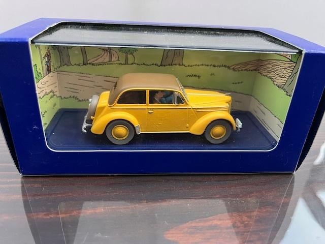 Kuifje auto. Nr. 19 met certificaat Bieden vanaf 20€, Ophalen of Verzenden, Kuifje, Zo goed als nieuw, Beeldje of Figuurtje