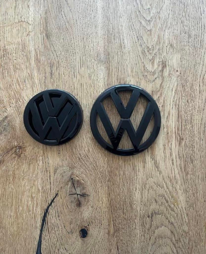 Golf 7 emblemen zwart, Ophalen of Verzenden, Volkswagen