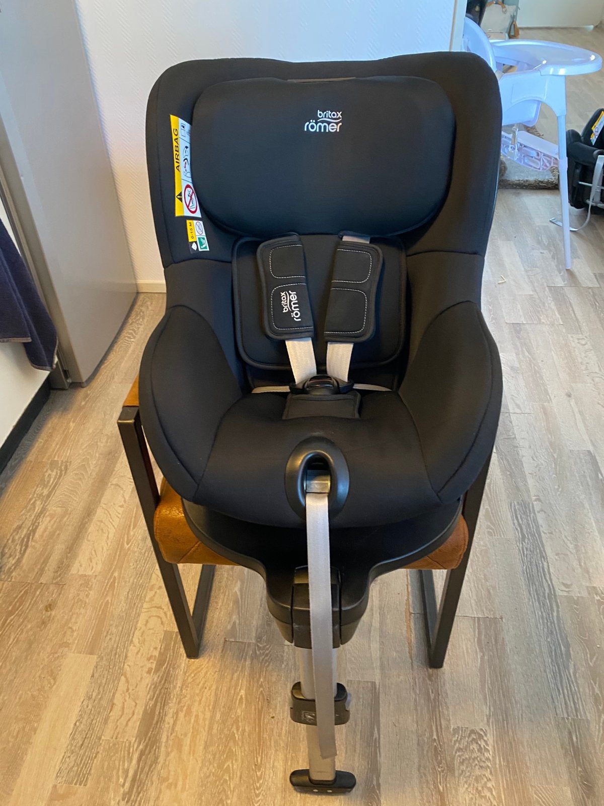 Britax Römer DUALFIX M PLUS Autostoel - Midnight Grey, Ophalen, Romer, 0 t/m 18 kg, Verstelbare rugleuning