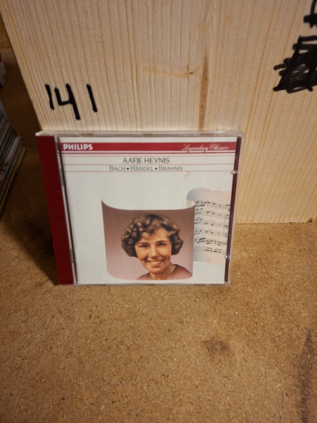 Aafje Heynis - Bach, Händel, Brahms (Philips CD), Inclusief boekje, Gebruikt, Ophalen of Verzenden, Barok
