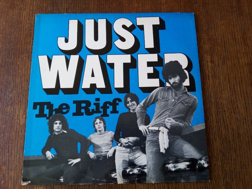 original lp-just water-the riff *1977*, LP, Overige genres, Ophalen of Verzenden, Zo goed als nieuw