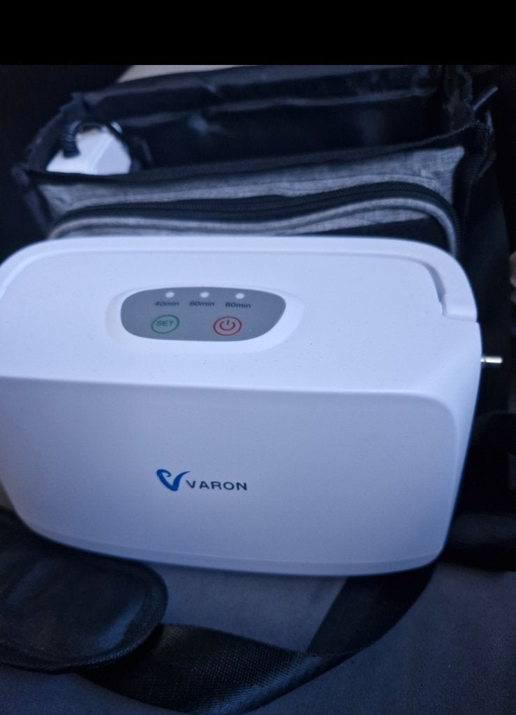 Draagbare zuurstofconcentrator, Ophalen, Zo goed als nieuw
