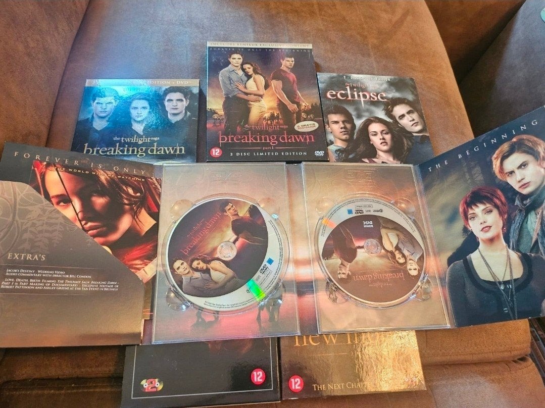 The Twilight Saga DVD Collectie, Engels, Inclusief doosje, Nederlands, Fantasy