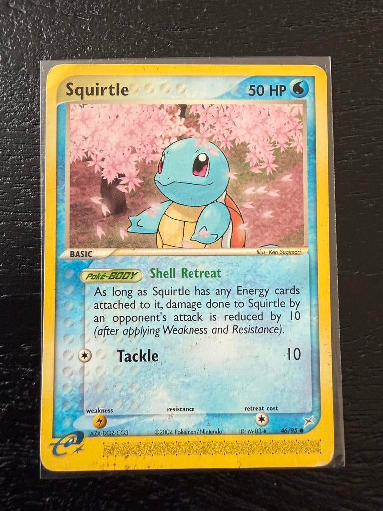 Squirtle 46 pokemonkaart, Ophalen of Verzenden, Zo goed als nieuw