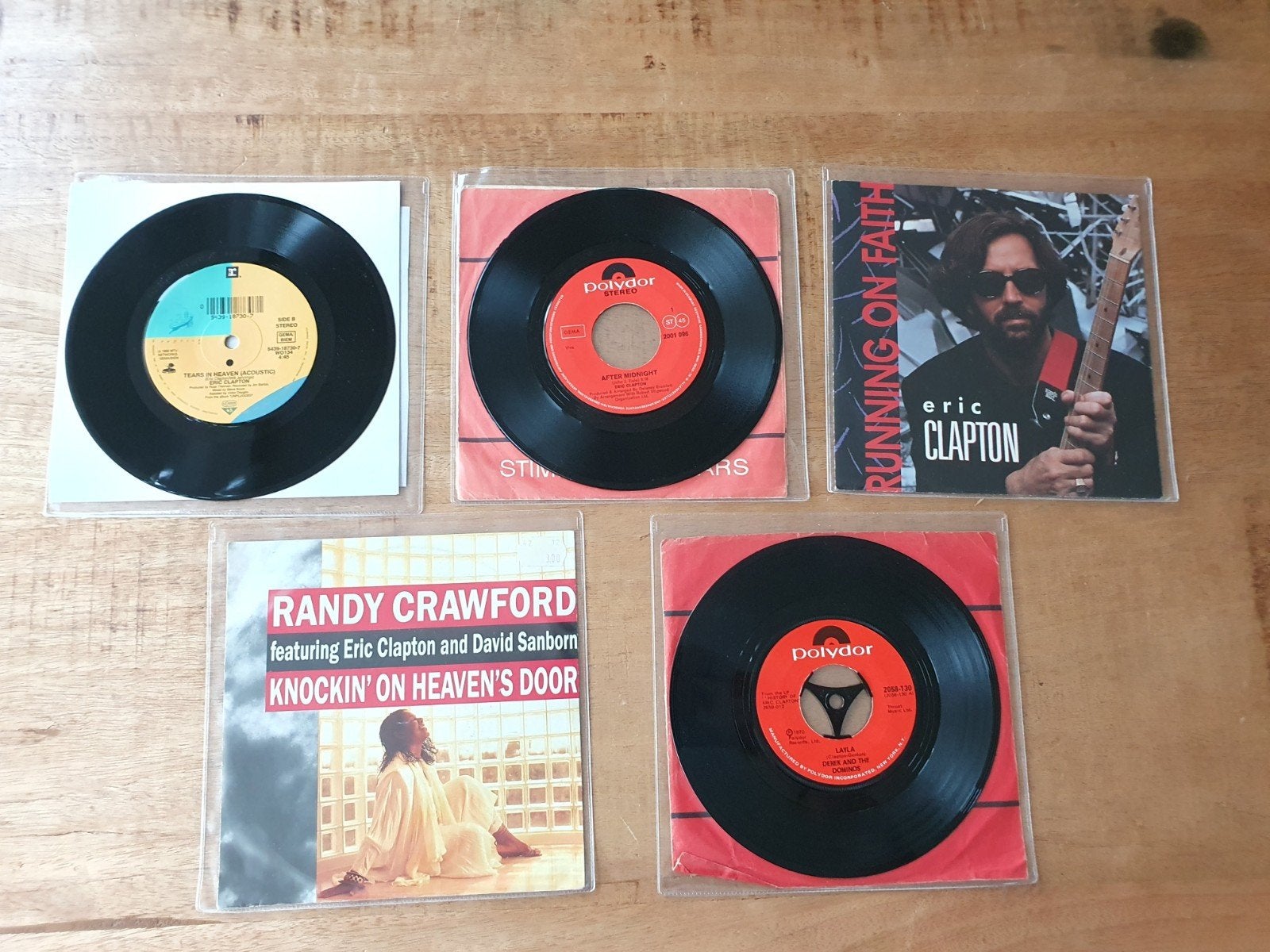 Eric Clapton vinyl singles, Ophalen of Verzenden