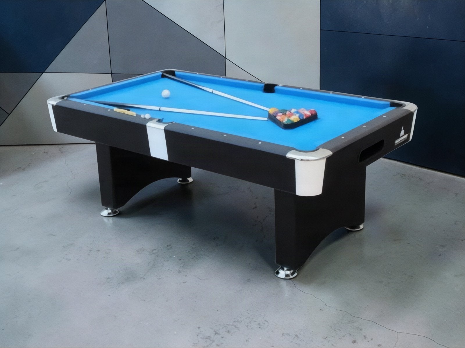NIEUW!! Nevado Poolbiljart met accessoires (121x213x82 cm), Ophalen, Nieuw, Pooltafel