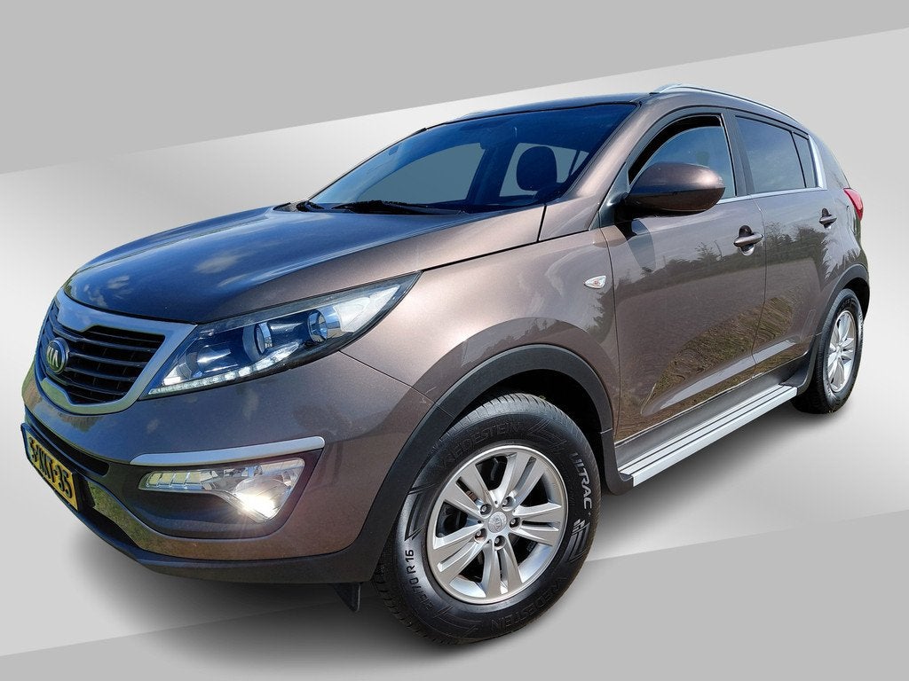 Kia Sportage 1.6 GDI Vibe (bj 2014), Voorwielaandrijving, Euro 5, 4 cilinders, Bruin