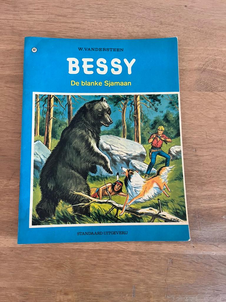 Stripboek Bessy nr 107 De blanke Sjamaan, Boeken, Eén stripboek, Ophalen of Verzenden, Gelezen