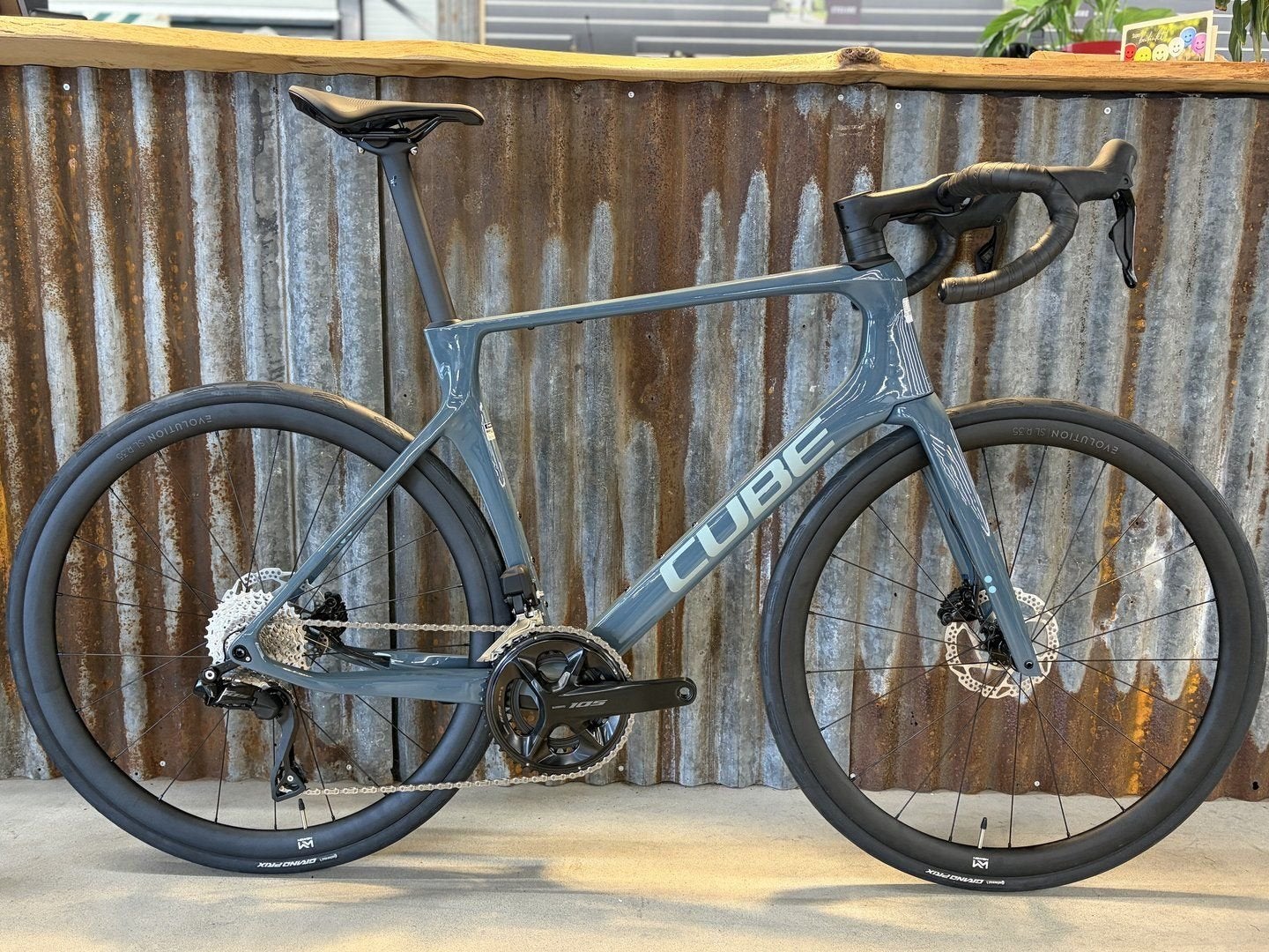CUBE AGREE C:62 ONE 58 cm frame 28 inch Shimano 105 Di2, Fietsen en Brommers, Overige merken, 28 inch, Carbon, -