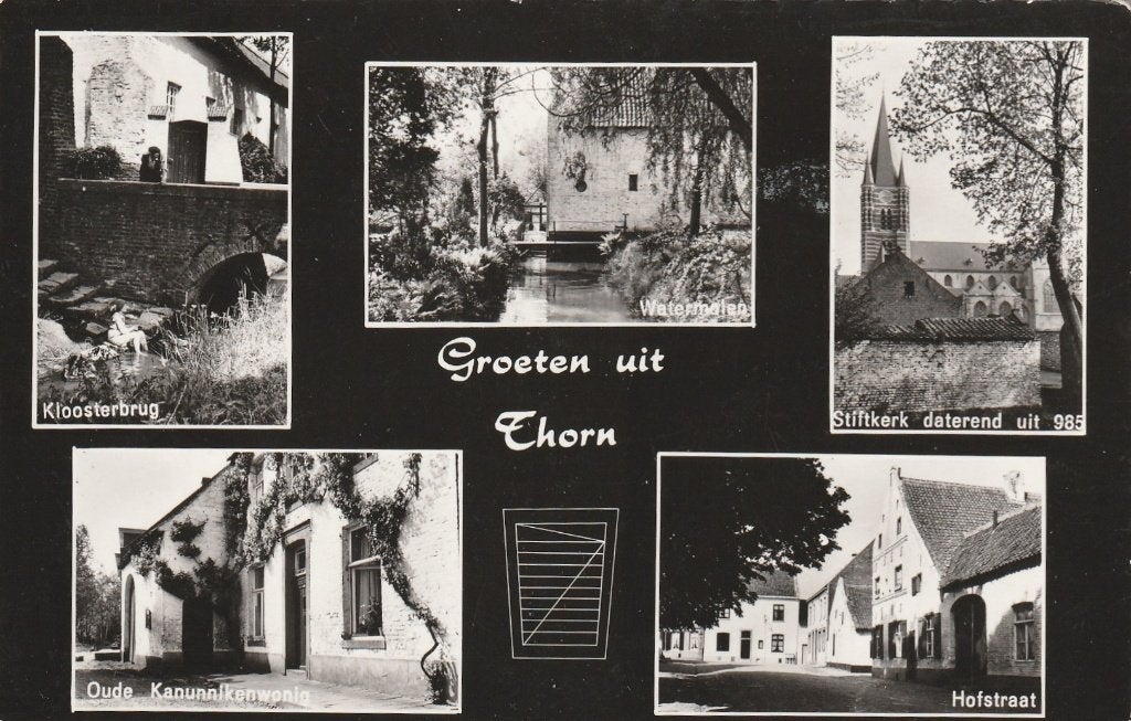 THORN Kloosterbrug Kanunnikenwoning Hofstraat, Verzenden, 1960 tot 1980, Ongelopen, Limburg