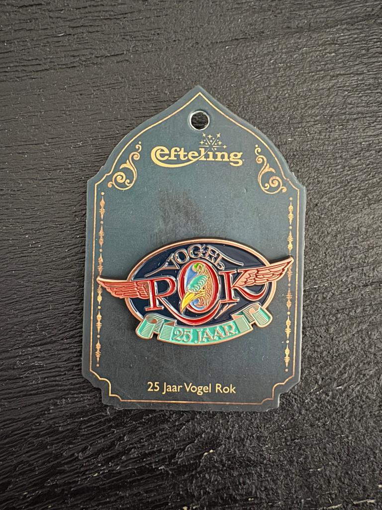 Efteling pin Vogelrok, Ophalen, Nieuw, Overige onderwerpen, Speldje of Pin