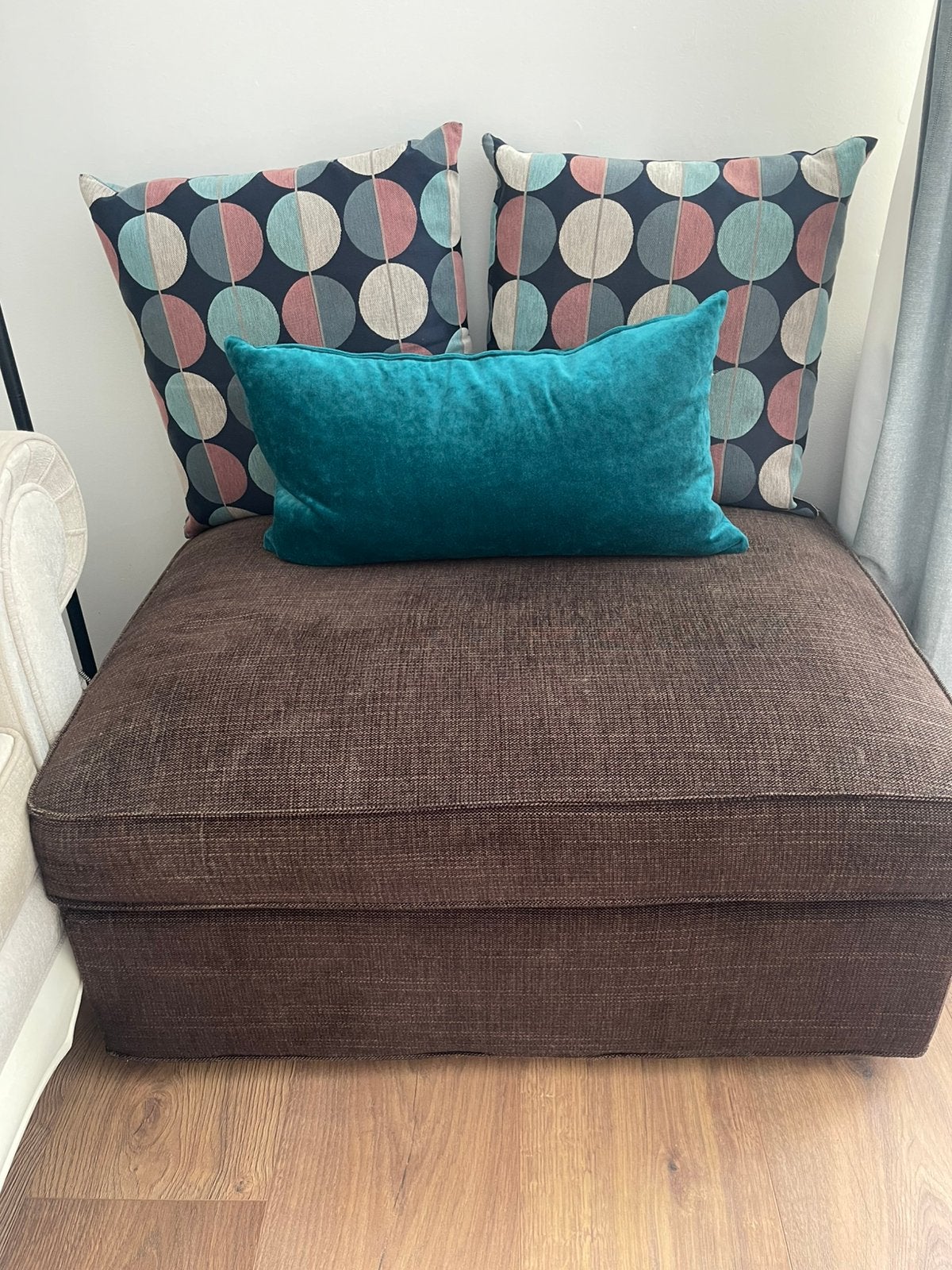 Ikea Ottoman Bed Brown with storage, Ophalen, Zo goed als nieuw