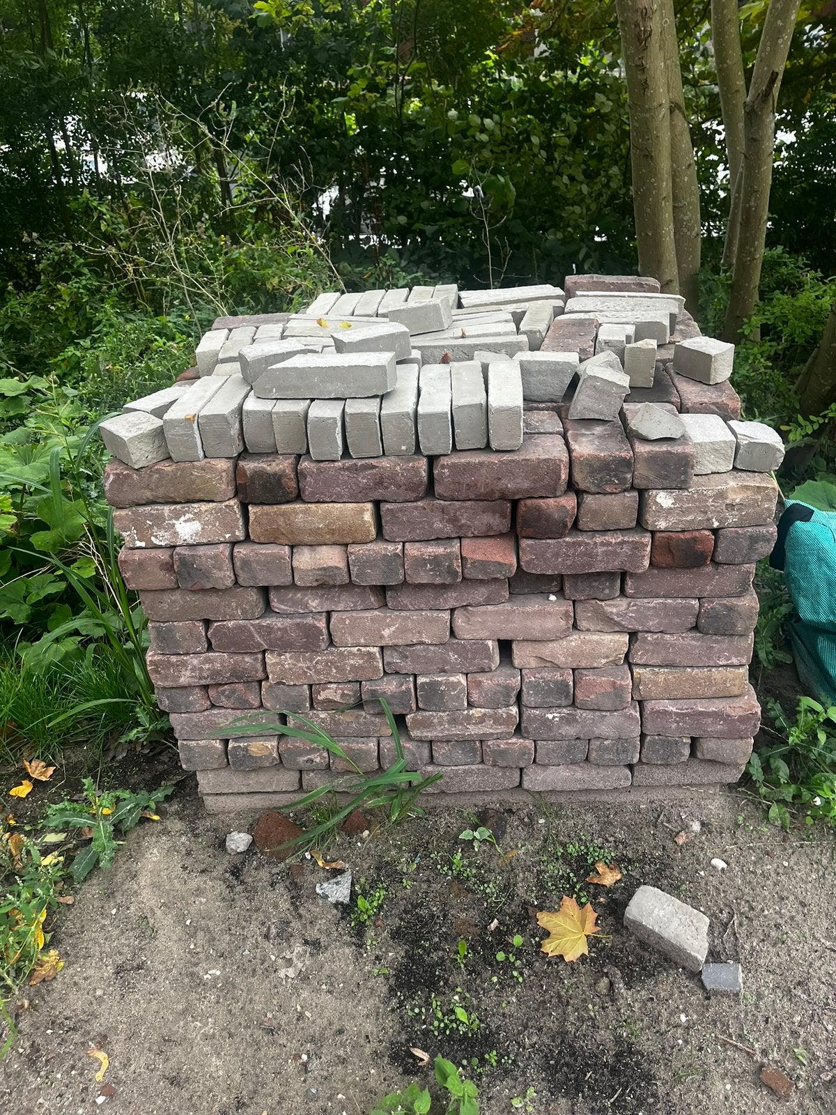 Bakstenen oud gebakken Amstelveen, Doe-het-zelf en Verbouw, Ophalen, Zo goed als nieuw, Bakstenen