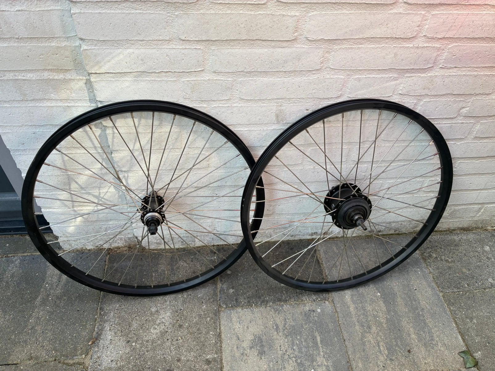 Nieuwe 24inch wielset nexus 7 schijfrem, Fietsen en Brommers, Fietsonderdelen, Ophalen of Verzenden, Zo goed als nieuw, Stuur