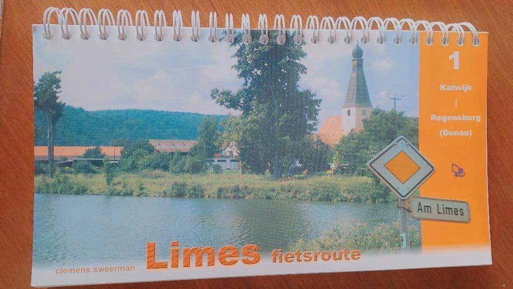 fietsrouteboekje Limes deel 1  Katwijk-Regensburg, Boeken, Reisgidsen, Fiets- of Wandelgids, Europa, Ophalen of Verzenden, Clemens Sweerman