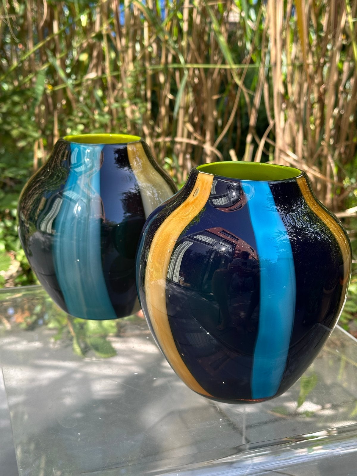Kare Design Vintage Handgeblazen Vazen - Set van 2, Ophalen of Verzenden
