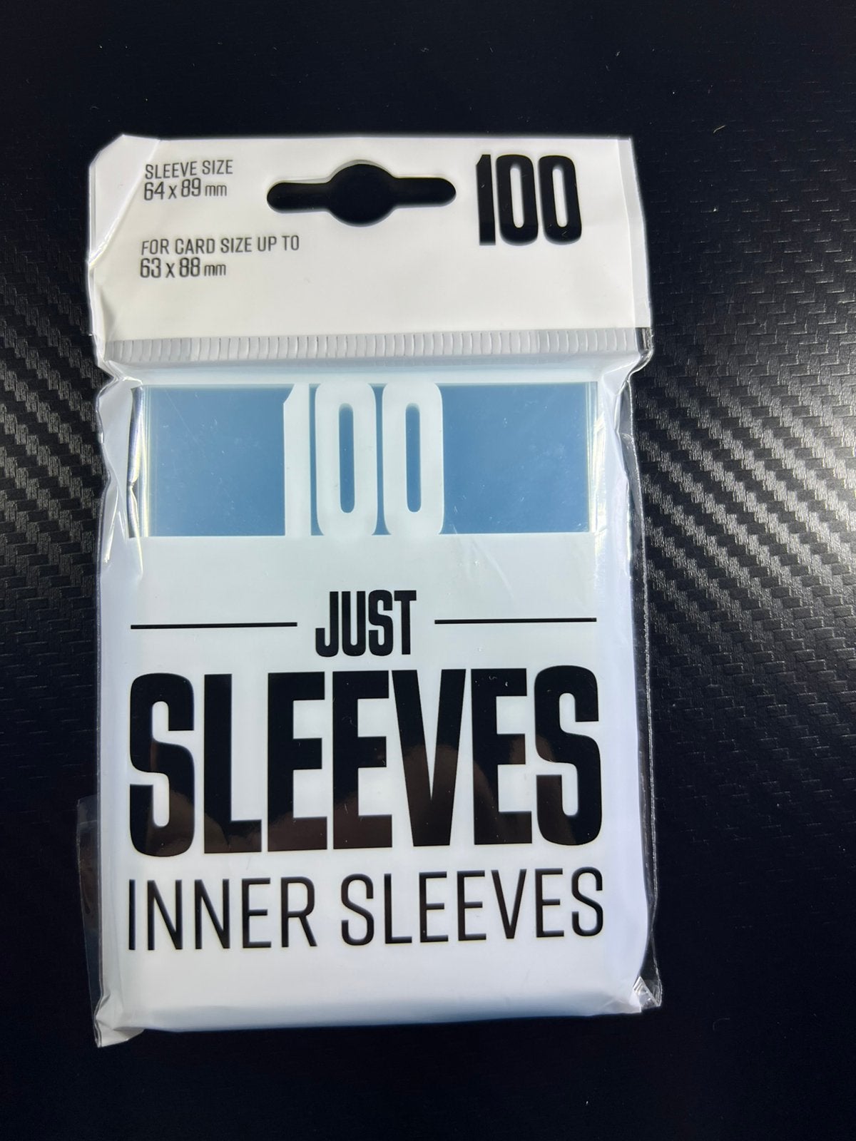 Just Sleeves Inner Sleeves 64x89mm (100 stuks), Verzenden, Nieuw, Sleeves of Kaarthoesjes, Foil
