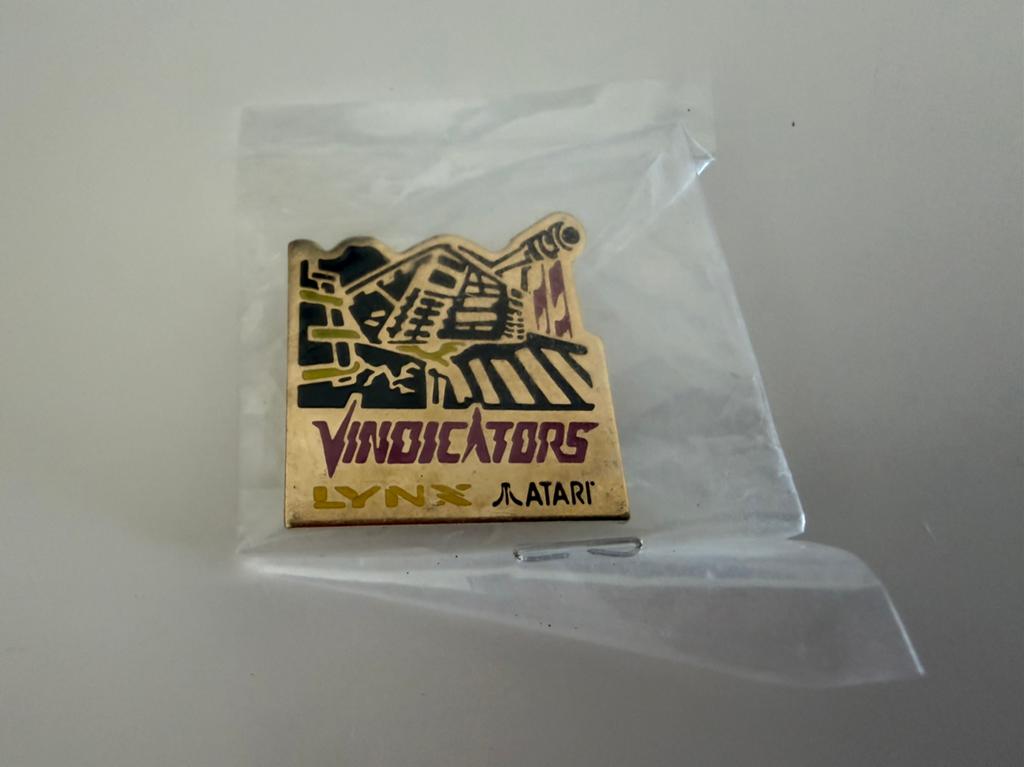 Atari Lynx Vindicators pin zeldzaam, Ophalen of Verzenden, Nieuw