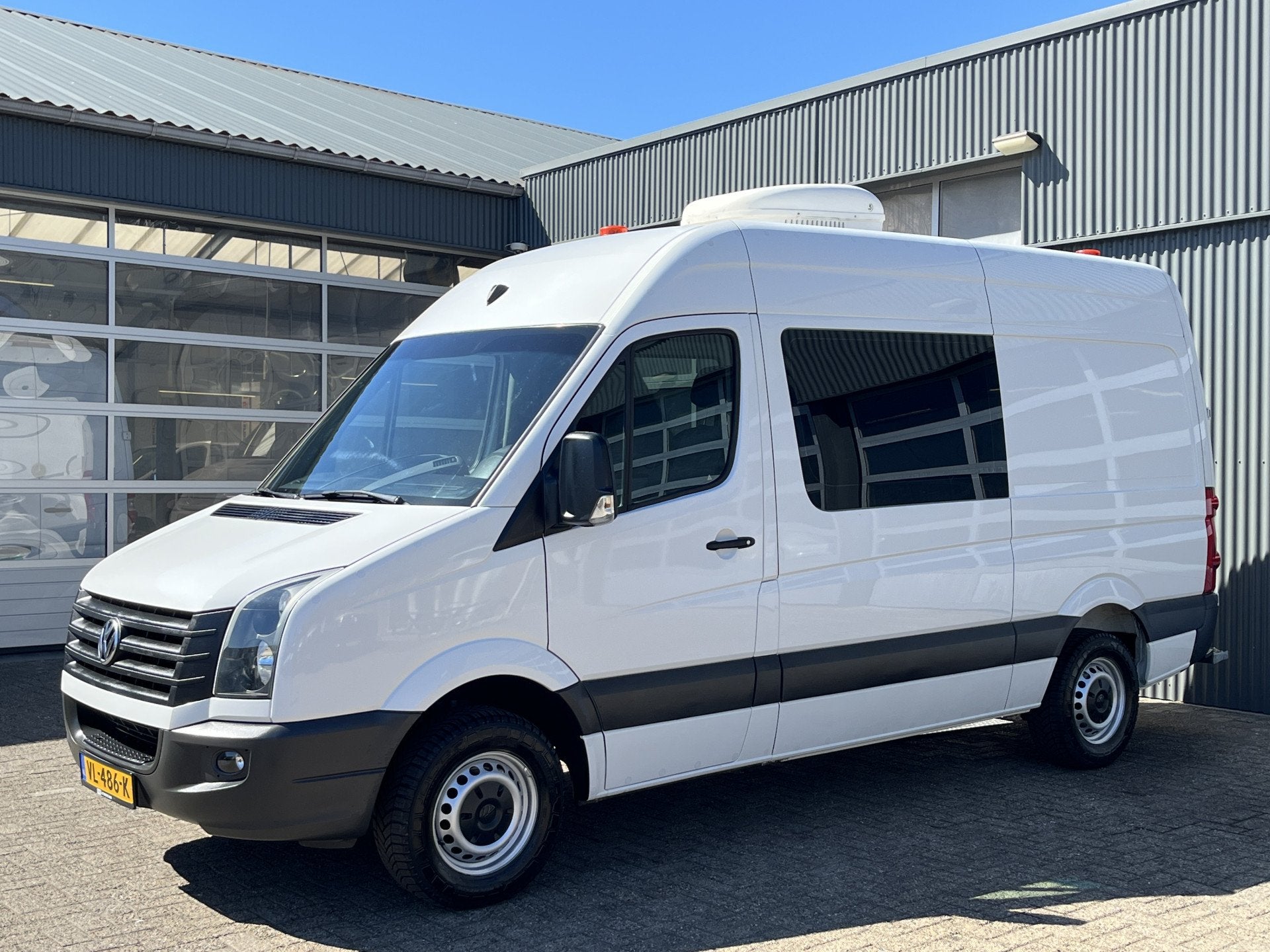 Volkswagen Crafter 35 2.0 TDI L2H2 Ideaal Camper! Airco Crui, 13 km/l, Euro 5, Gebruikt, Zwart