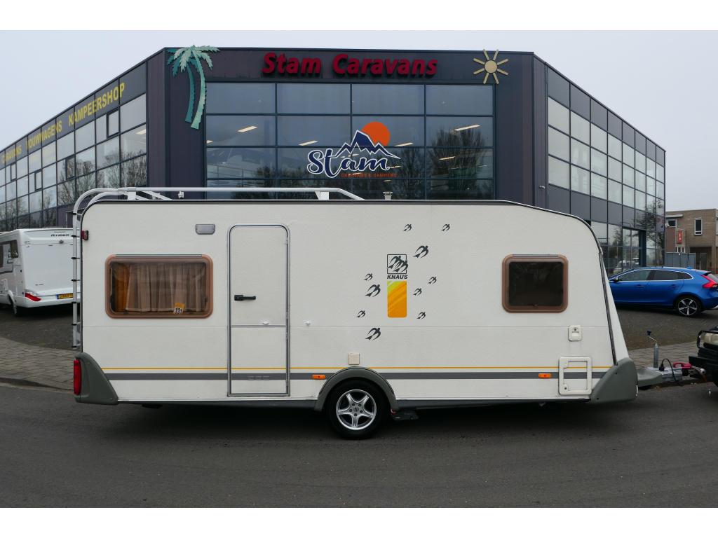 Knaus Sudwind 500 TUF mover en voortent, Caravans en Kamperen, Caravans, Rondzit, Overige typen, 5 tot 6 meter, Knaus