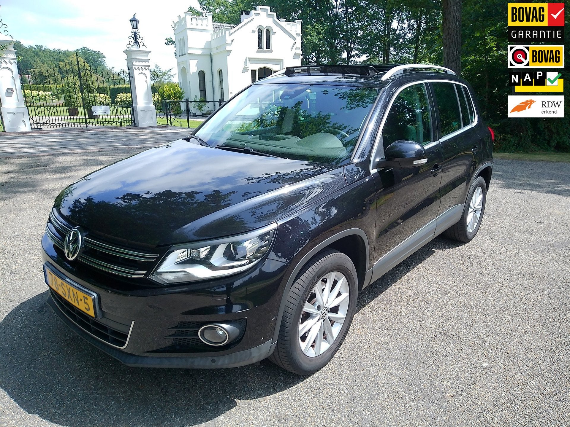Volkswagen Tiguan 1.4 TSI 4Motion| Airco | 5drs | 199.000 km, 13 km/l, Euro 5, Gebruikt, Zwart