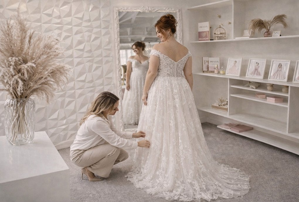 Trouwjurk Vermaken & Aanpassen Professioneel Bruids Atelier, Ophalen of Verzenden, Nieuw, Wit, Trouwjurk