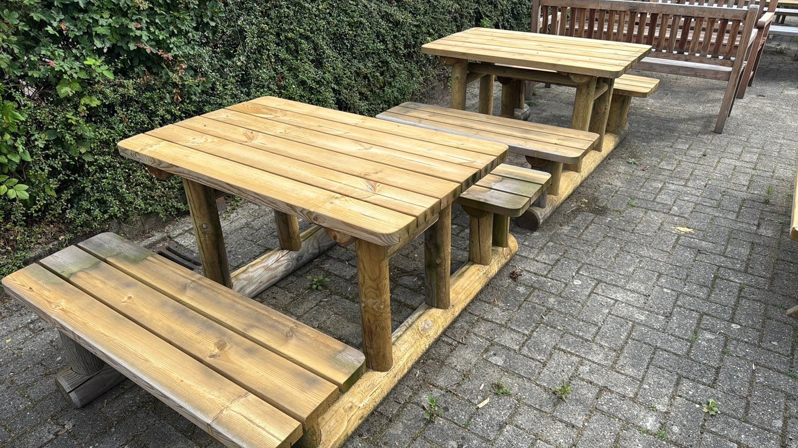 Picknicktafels diverse soorten halve prijs, Tuin en Terras, Tuinbanken, Ophalen, Zo goed als nieuw, Hout