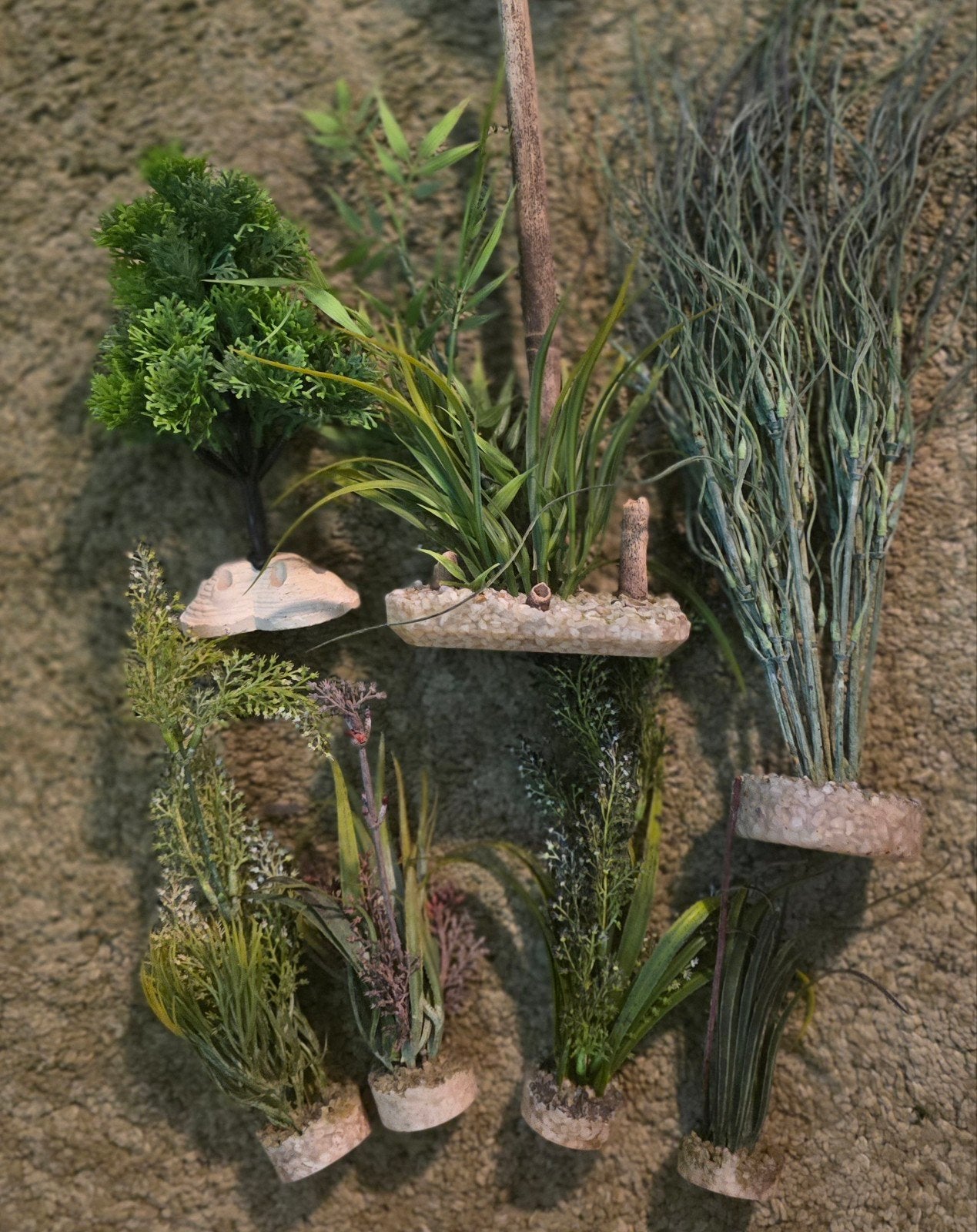 nep planten mix aquarium, Dieren en Toebehoren, Vissen | Aquaria en Toebehoren, Ophalen, Plant(en), Steen of Hout