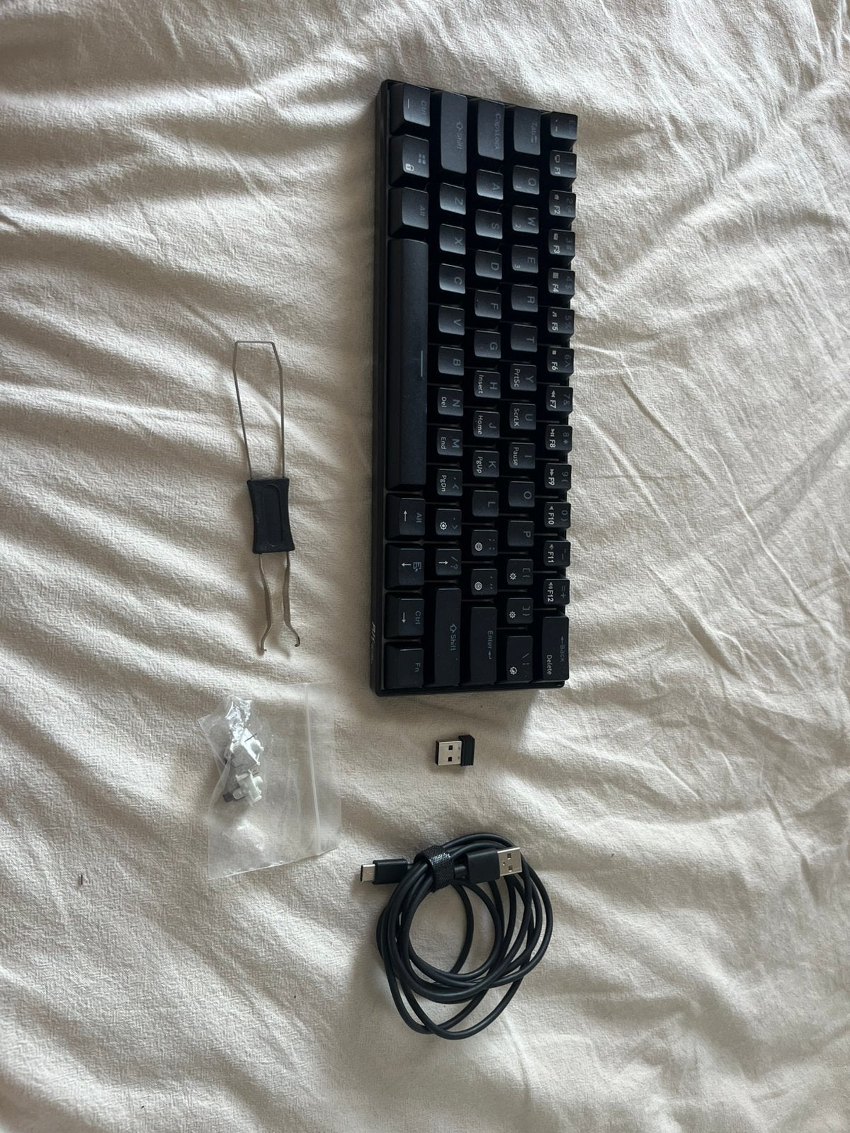 RK61 mechanisch gaming toetsenbord, Computers en Software, Toetsenborden, Ophalen, Zo goed als nieuw, Gaming toetsenbord