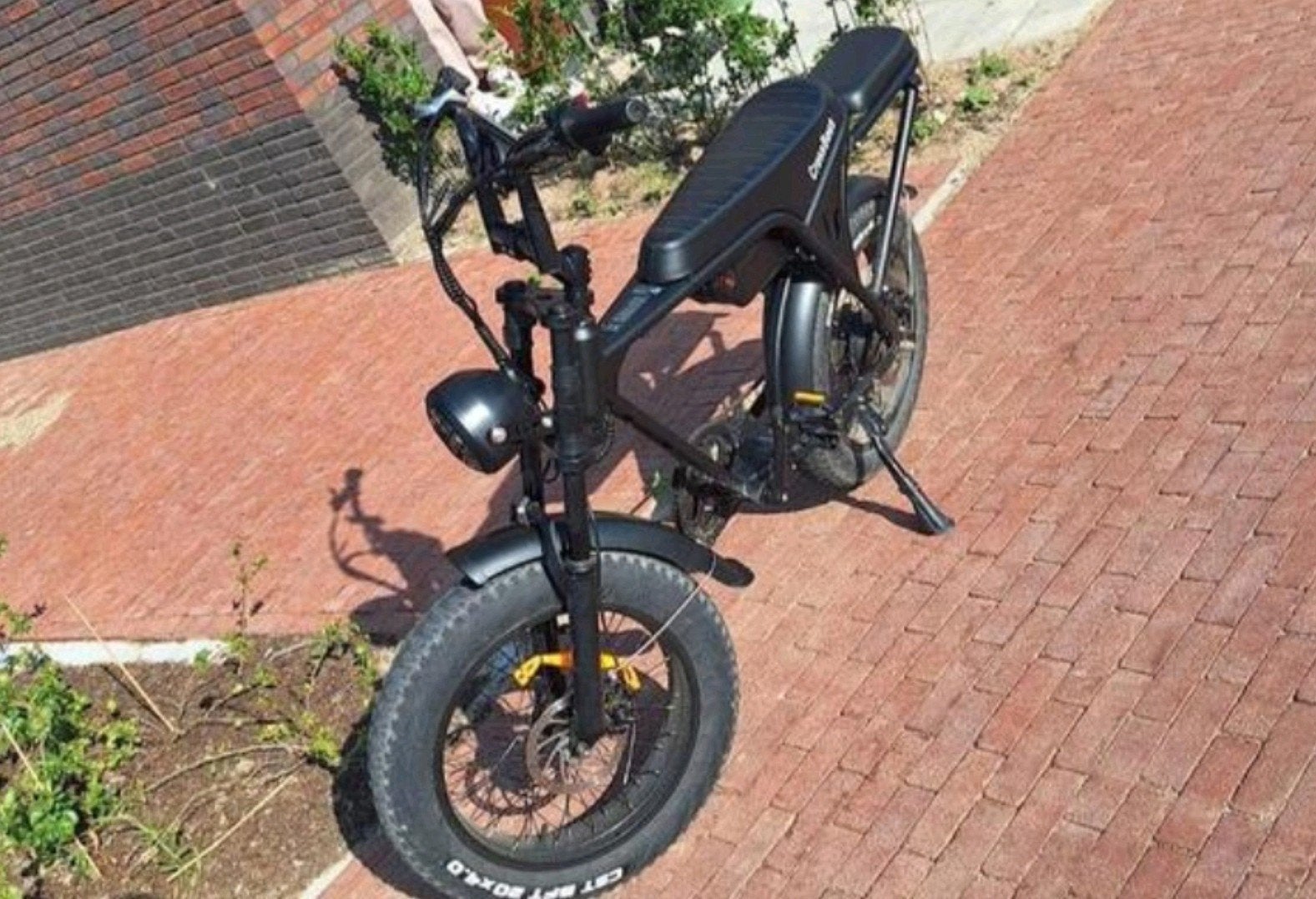 Fatbike CrossBoss met stalen zwaar slot, Ophalen, Zo goed als nieuw