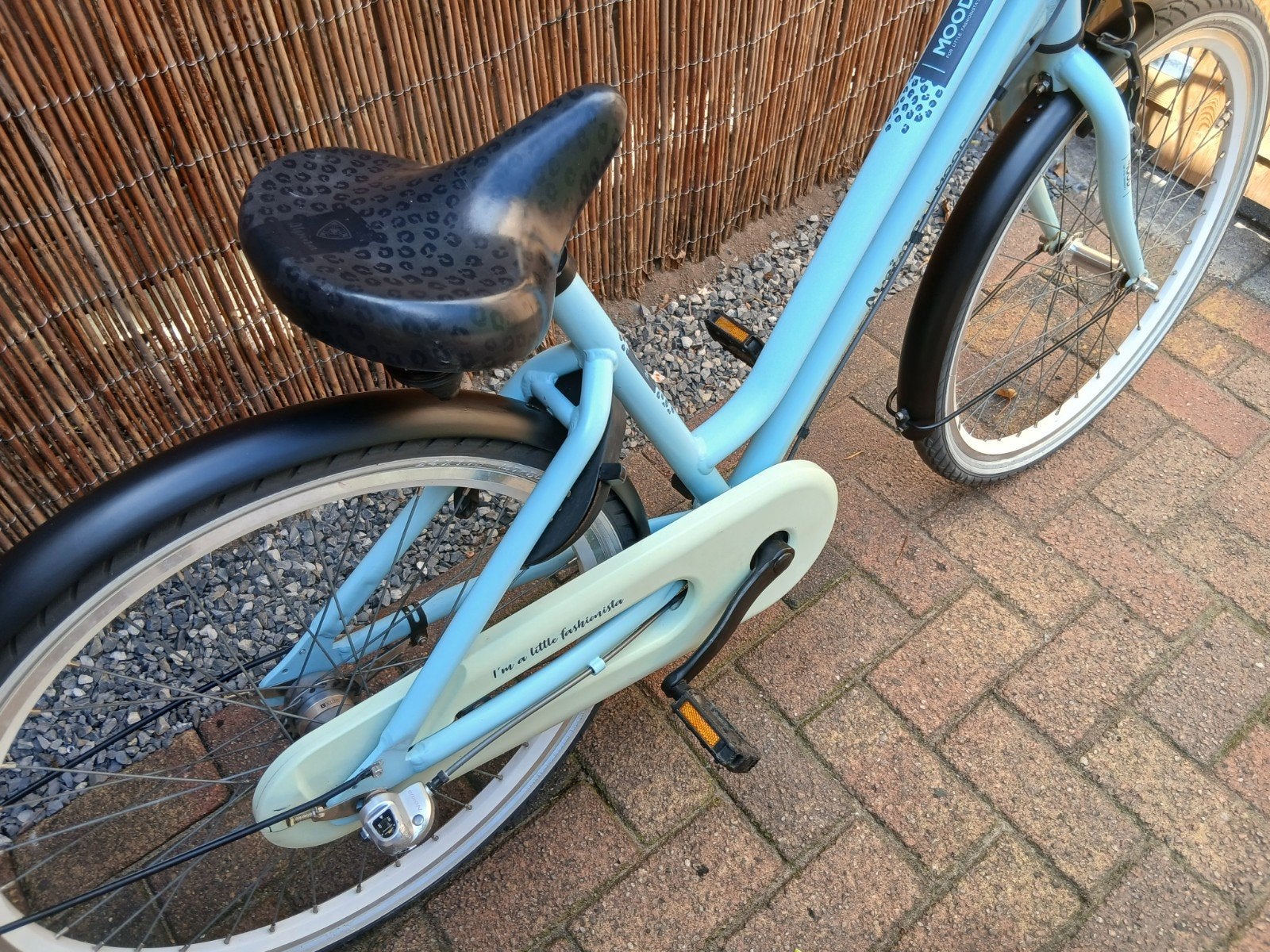 Alpina mood 24 inch fiets  kleur ijs blauw, Ophalen, Zo goed als nieuw, 24 inch, Versnellingen