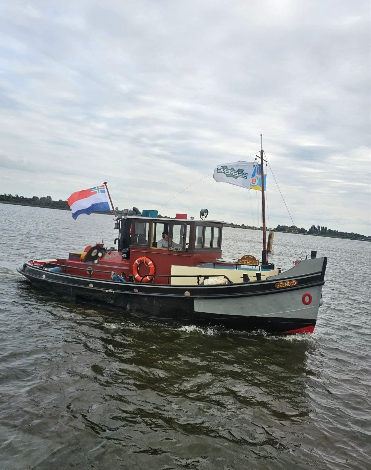 sleepboot, Ophalen