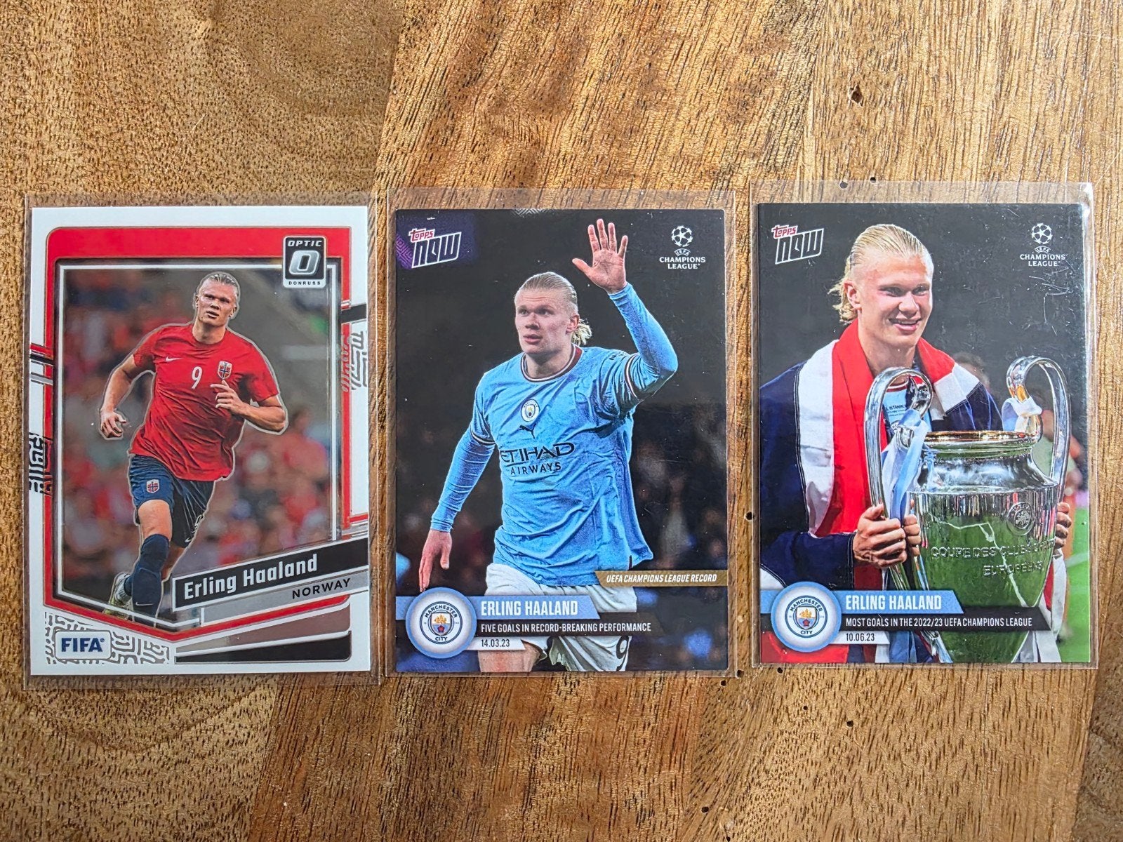 Erling Haaland - 3x, Ophalen of Verzenden, Buitenlandse clubs, Poster, Plaatje of Sticker