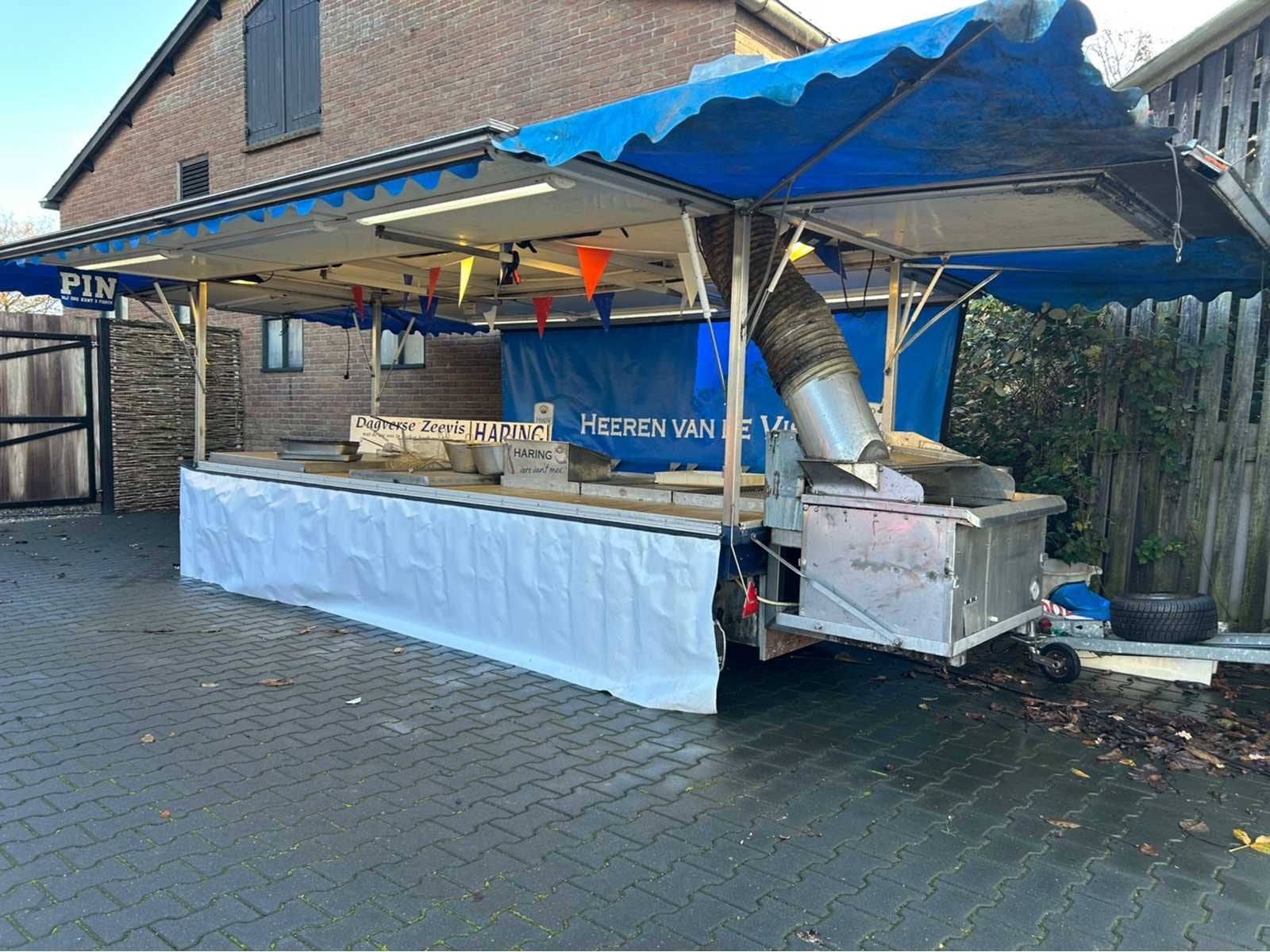 1993 Haverkate H2005 Verkoopwagen Aanhangwagen, Gebruikt