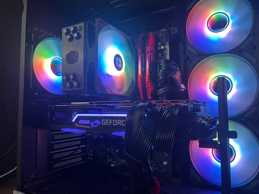 Garantie! ~ Game pc Ryzen 9, RTX 2080TI 11GB, 32GB RAM, 1TB., 32 GB, Halderhof 16, 6721 XR BENNEKOM, Zelf gebouwde pc, Refurbished