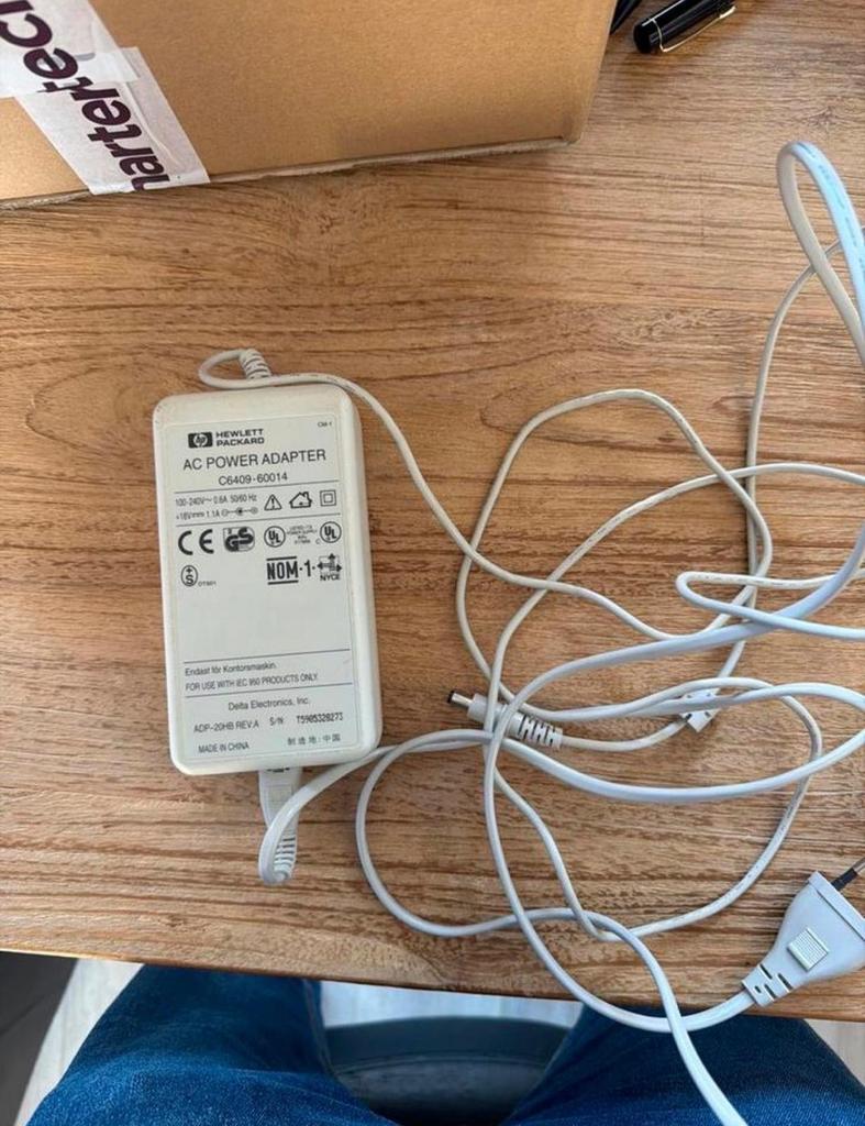 HP HEWLETT PACKARD AC POWER ADAPTER C6409-60014, Ophalen of Verzenden, Gebruikt