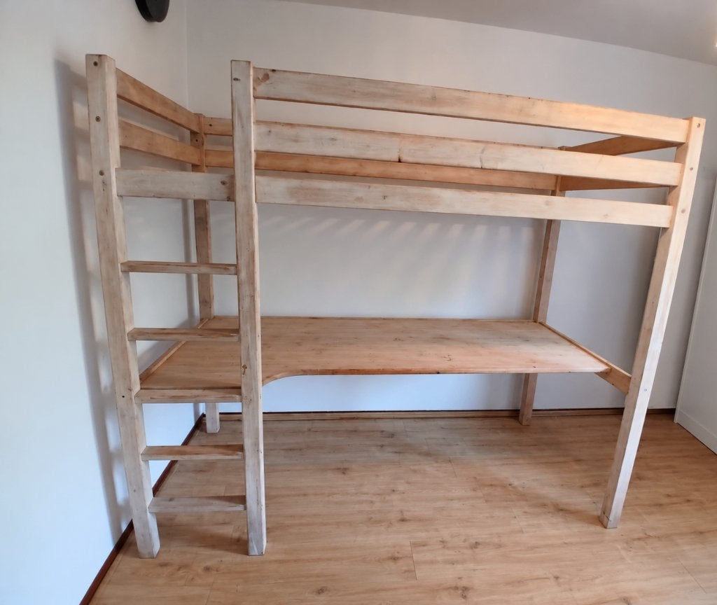 Hoogslaper, Ophalen, Hoogslaper, Eenpersoons, 100 cm