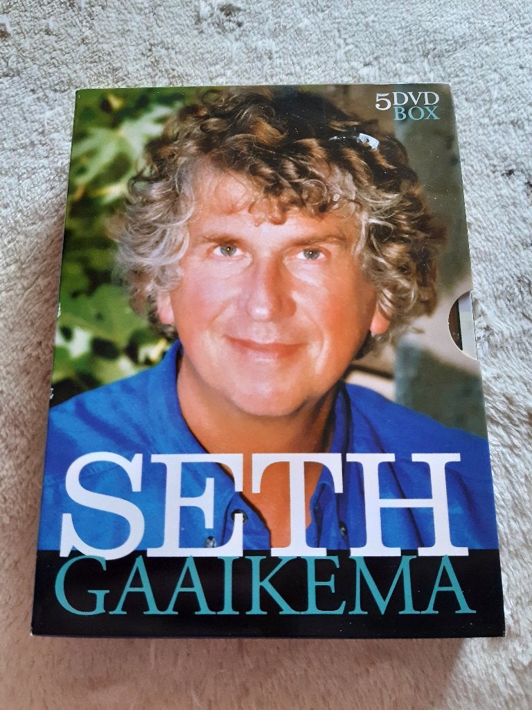 Seth Gaaikema 5 dvd box nieuwstaat, Alle leeftijden, Ophalen of Verzenden, Zo goed als nieuw, Stand-up of Theatershow