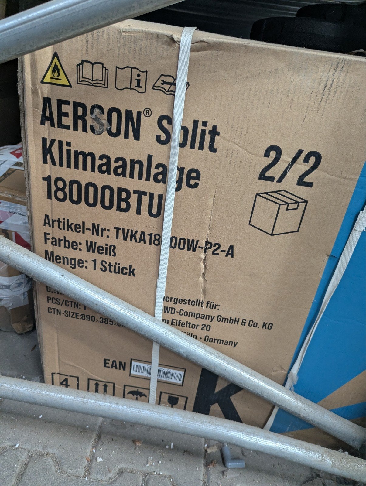 aerson buitenunit airco - 18000 btu - 5.3 kw - nieuw, Ophalen, Pruisische veldweg 220, Info@redealer.nl, Nieuw